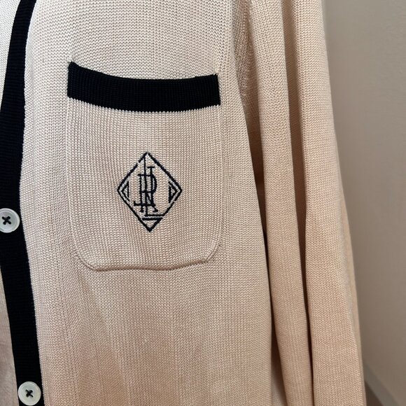 Ralph Lauren, Size Large 100% silk - Picture 3 of 4